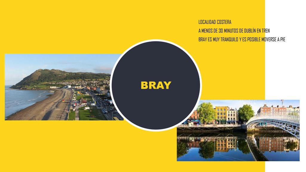 BRAY LOCALIDAD COSTERA A MENOS DE 30 MINUTOS DE DUBLÍN EN TREN