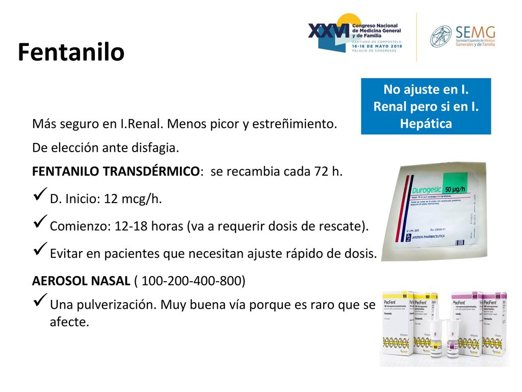 No ajuste en I. Renal pero si en I. Hepática