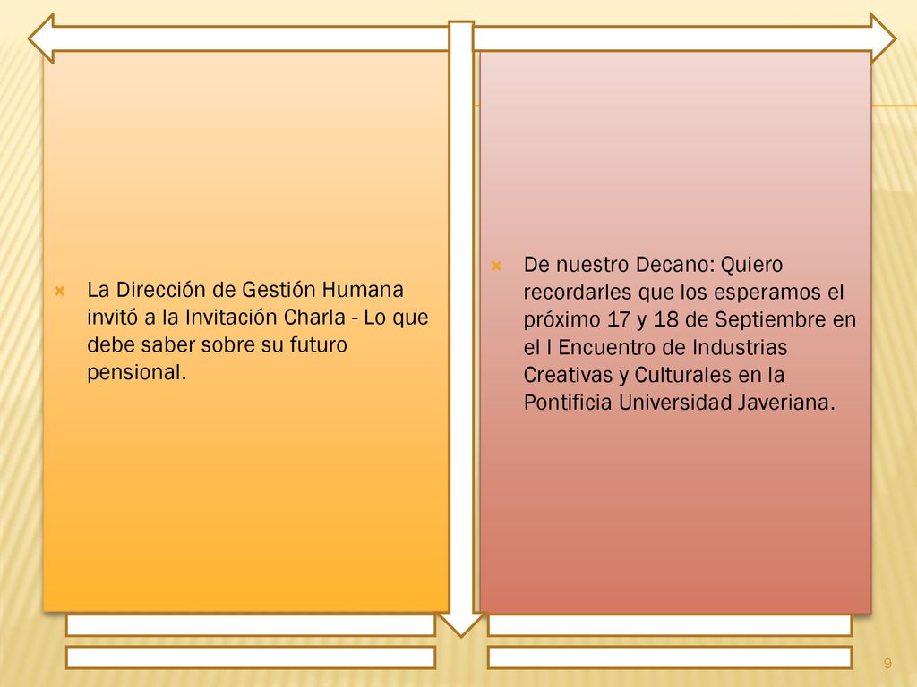 La Dirección de Gestión Humana invitó a la Invitación Charla - Lo que debe saber sobre su futuro pensional.