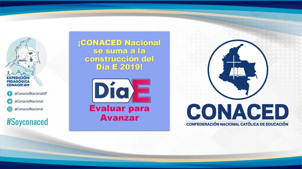 ¡CONACED Nacional se suma a la construcción del Día E 2019