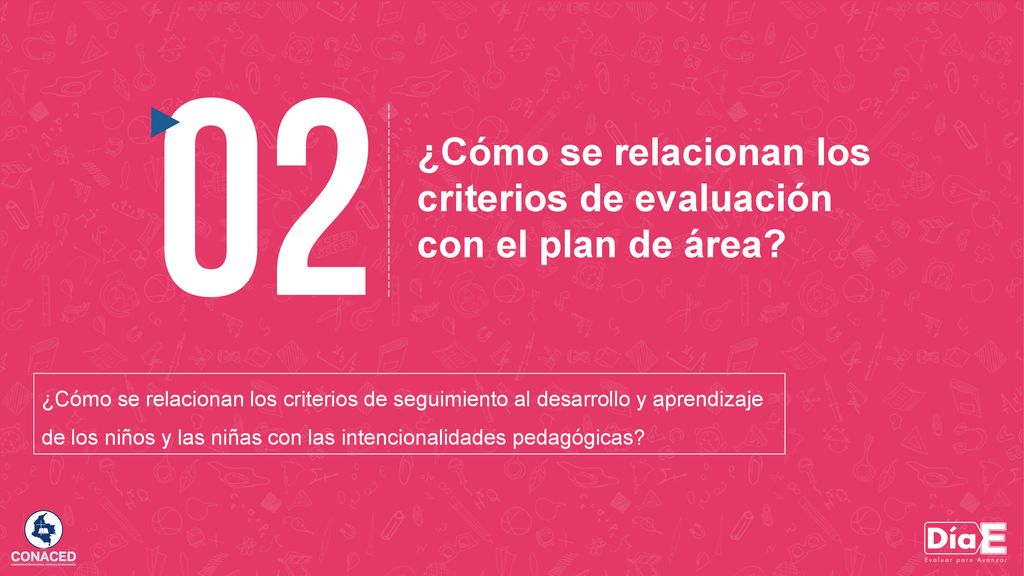 ¿Cómo se relacionan los criterios de evaluación con el plan de área