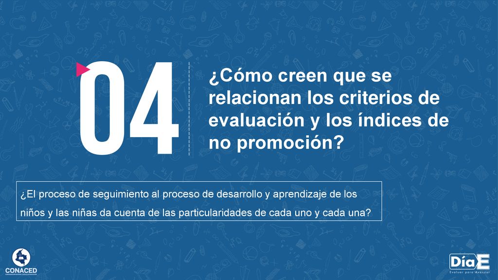 ¿Cómo creen que se relacionan los criterios de evaluación y los índices de no promoción
