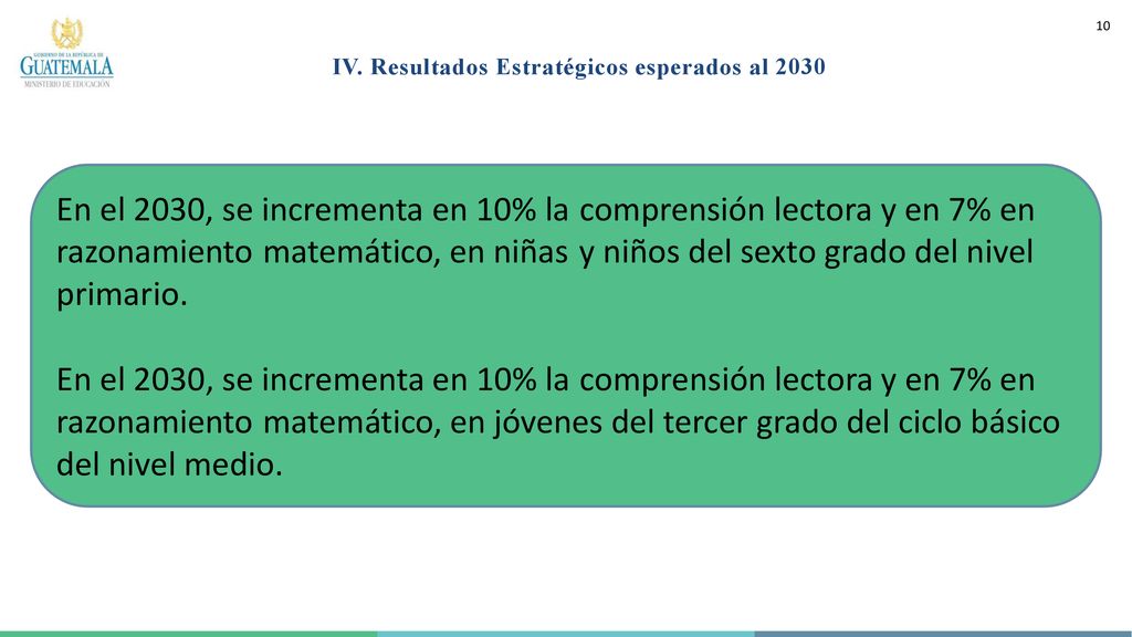 comprensión lectora y en 7% en y niños del sexto grado del nivel