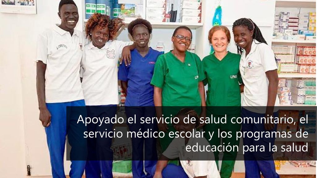 Apoyado el servicio de salud comunitario, el servicio médico escolar y los programas de educación para la salud