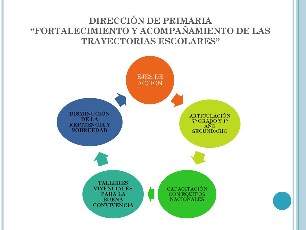 DIRECCIÓN DE PRIMARIA FORTALECIMIENTO Y ACOMPAÑAMIENTO DE LAS TRAYECTORIAS ESCOLARES