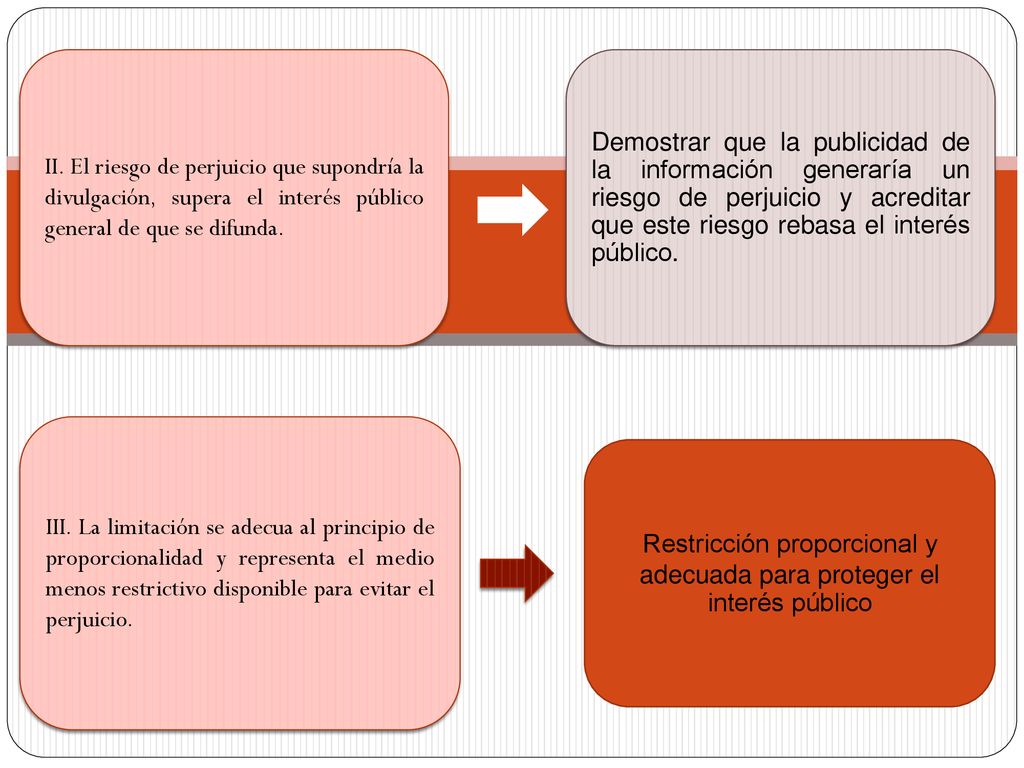 Restricción proporcional y adecuada para proteger el interés público
