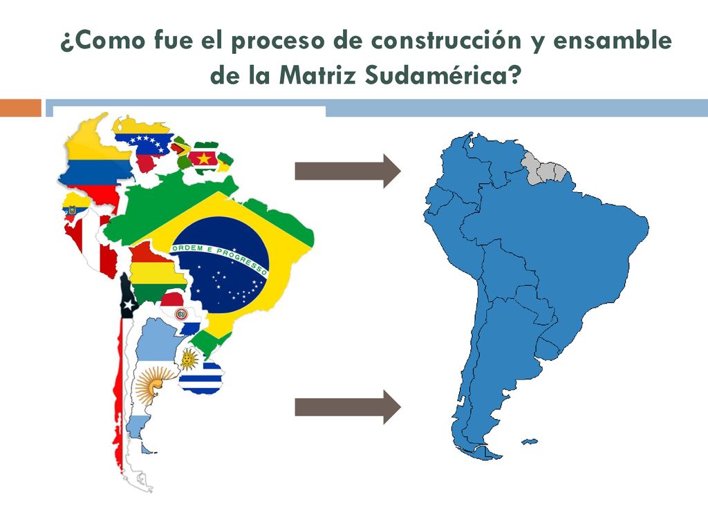 ¿Como fue el proceso de construcción y ensamble de la Matriz Sudamérica