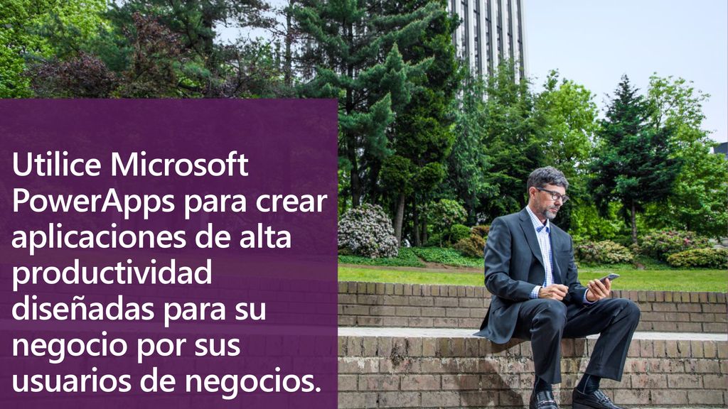 Utilice Microsoft PowerApps para crear aplicaciones de alta productividad diseñadas para su negocio por sus usuarios de negocios.