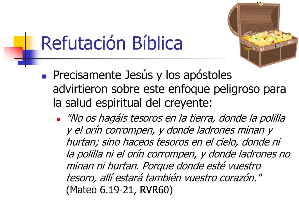 Refutación Bíblica Precisamente Jesús y los apóstoles advirtieron sobre este enfoque peligroso para la salud espiritual del creyente: