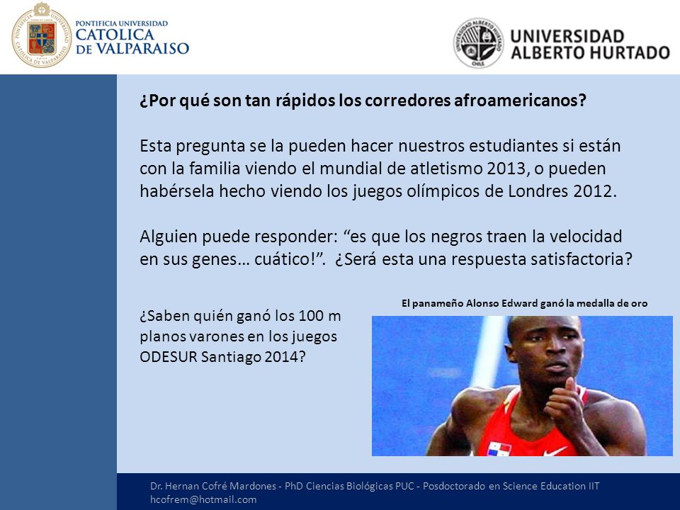 ¿Por qué son tan rápidos los corredores afroamericanos