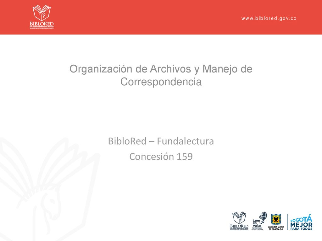 Organización de Archivos y Manejo de Correspondencia