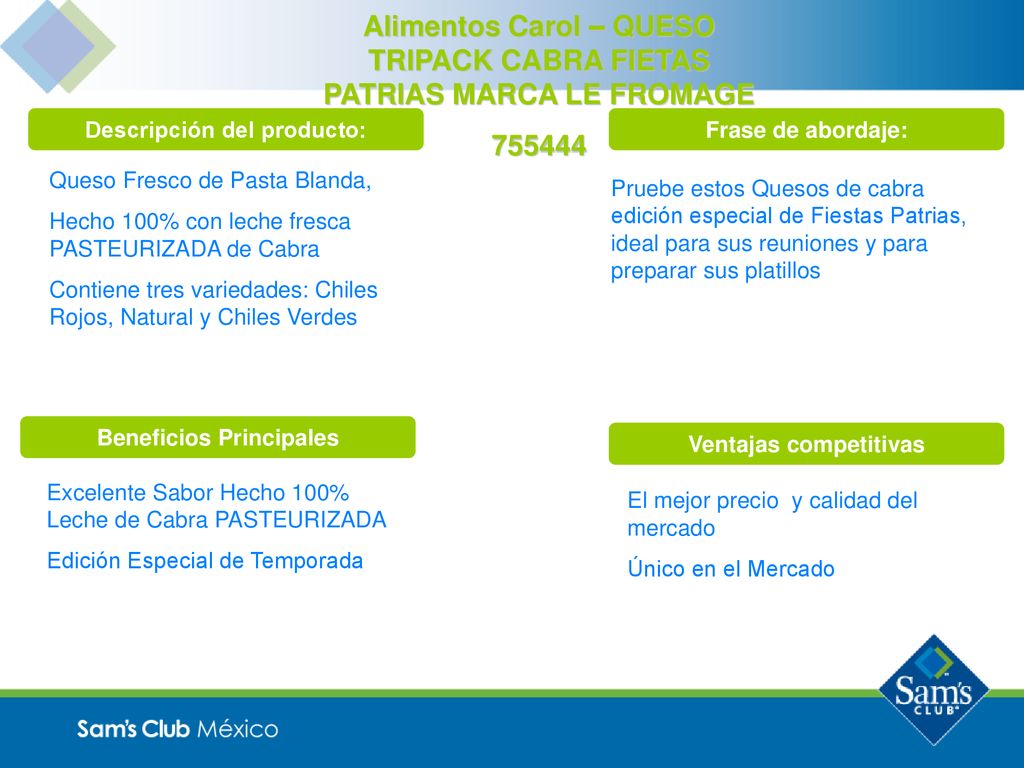 Alimentos Carol – QUESO TRIPACK CABRA FIETAS PATRIAS MARCA LE FROMAGE