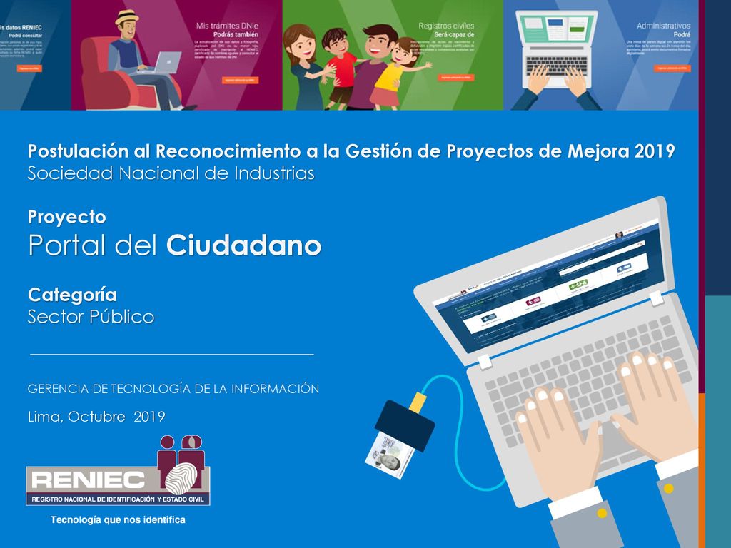 Postulación al Reconocimiento a la Gestión de Proyectos de Mejora 2019