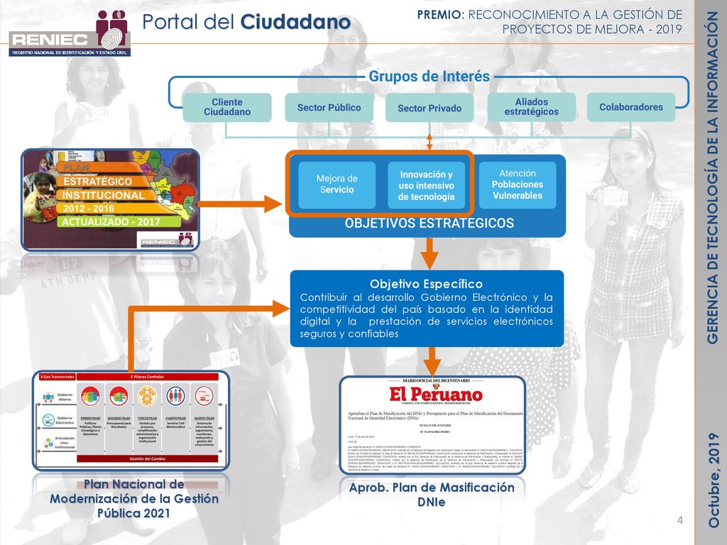 Portal del Ciudadano GERENCIA DE TECNOLOGÍA DE LA INFORMACIÓN