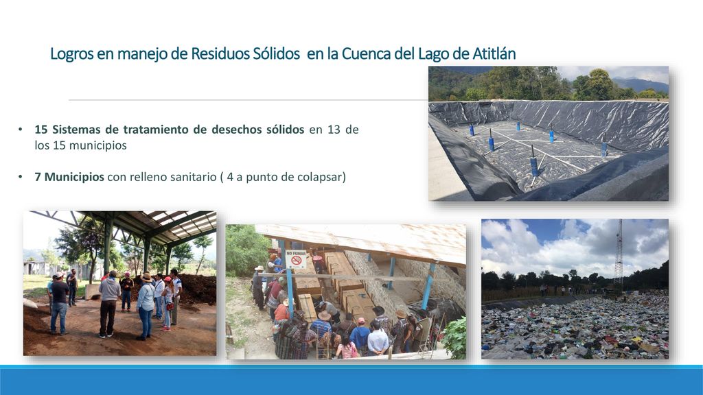 Logros en manejo de Residuos Sólidos en la Cuenca del Lago de Atitlán