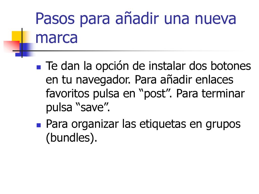 Pasos para añadir una nueva marca