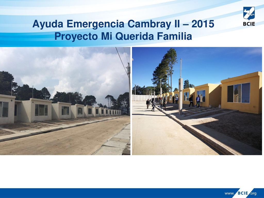 Ayuda Emergencia Cambray II – 2015 Proyecto Mi Querida Familia
