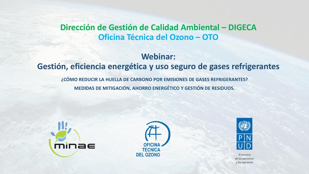 Medidas de mitigación, ahorro energético y gestión de residuos.