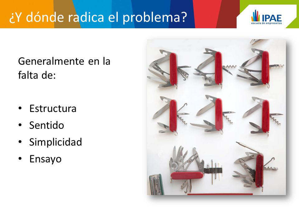 ¿Y dónde radica el problema