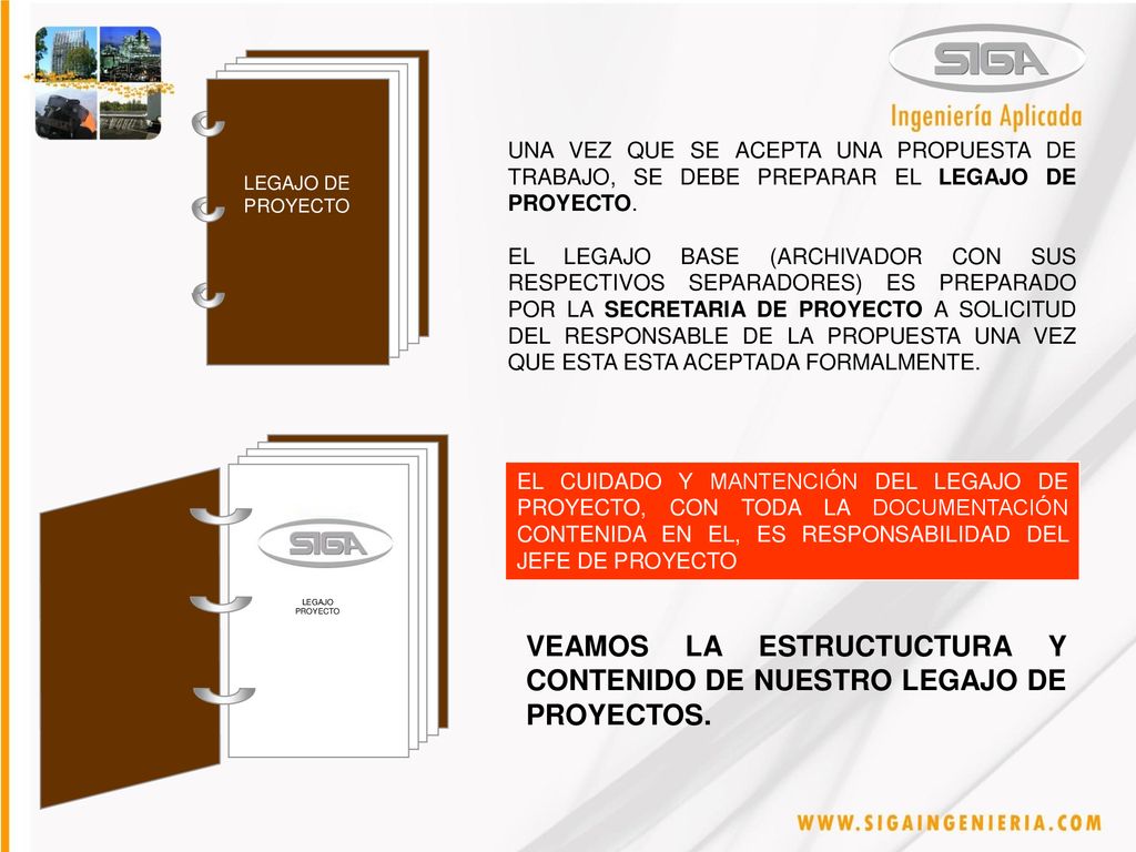 VEAMOS LA ESTRUCTUCTURA Y CONTENIDO DE NUESTRO LEGAJO DE PROYECTOS.
