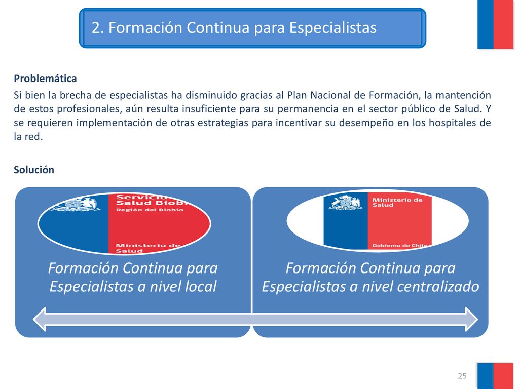 2. Formación Continua para Especialistas