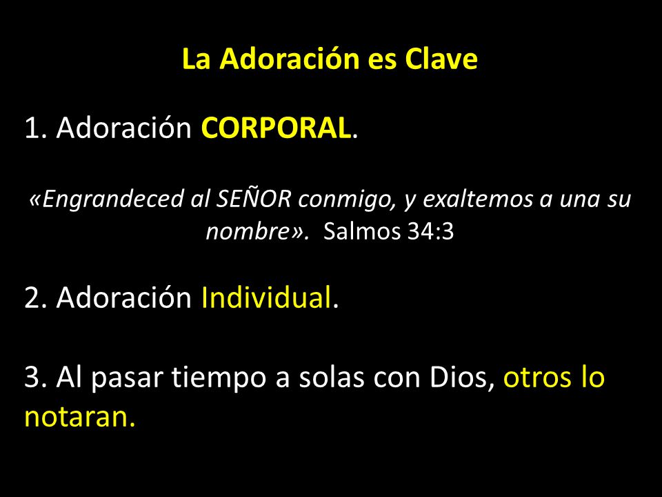 3. Al pasar tiempo a solas con Dios, otros lo notaran.