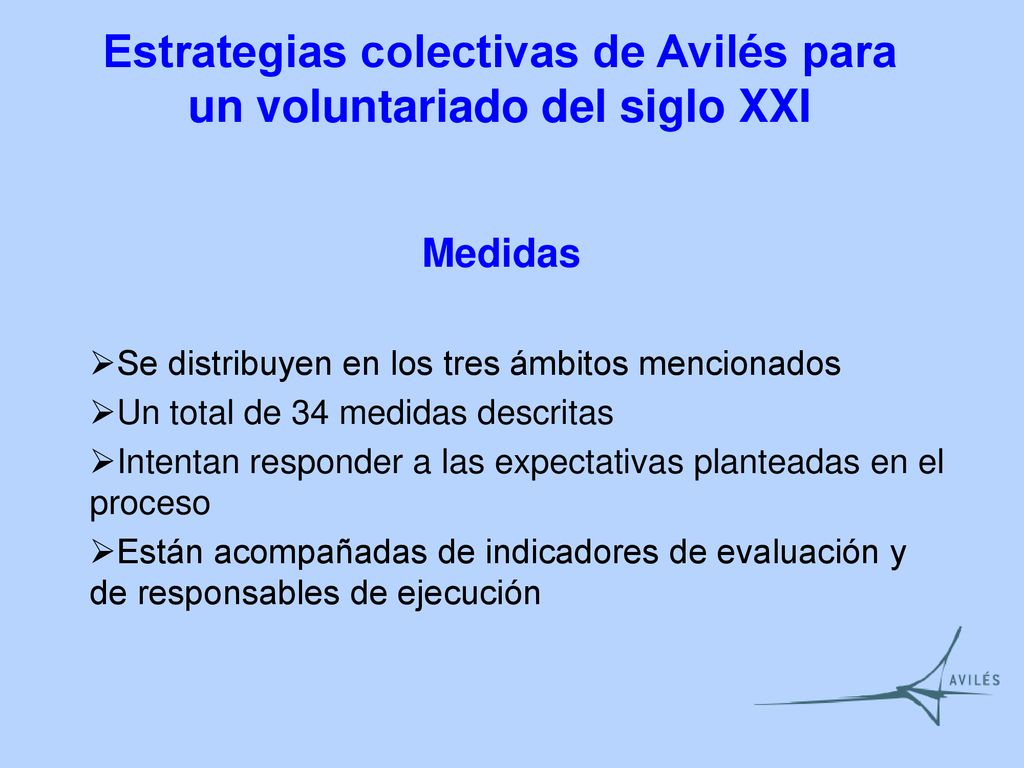 Estrategias colectivas de Avilés para un voluntariado del siglo XXI