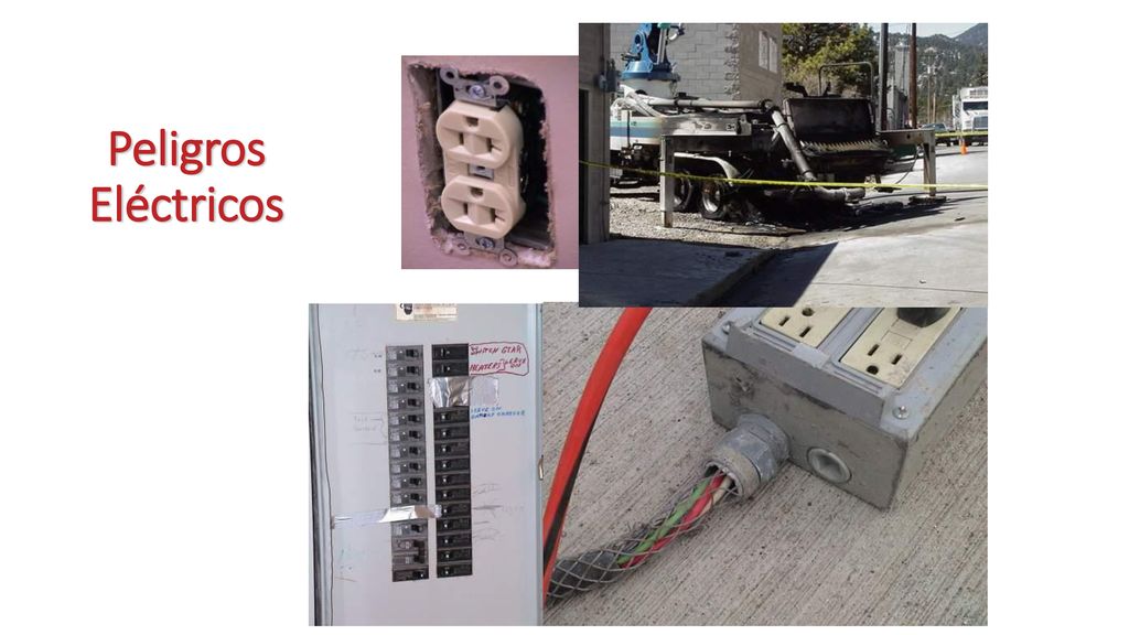 Peligros Eléctricos Programa de Capacitación Susan Harwood (2006) Los Cuatro Riesgos Principales en la Industria de la Construcción.