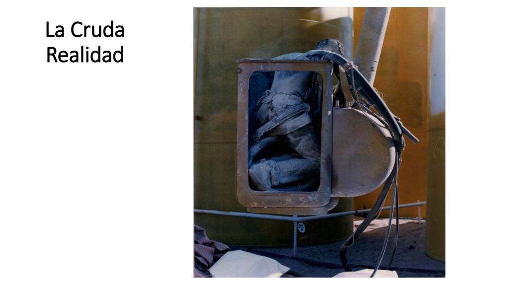 La Cruda Realidad Esta víctima tocó un cable del tendido eléctrico mientras trabajaba en un canasto aéreo.