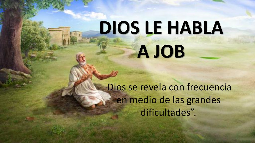 Dios se revela con frecuencia en medio de las grandes dificultades .