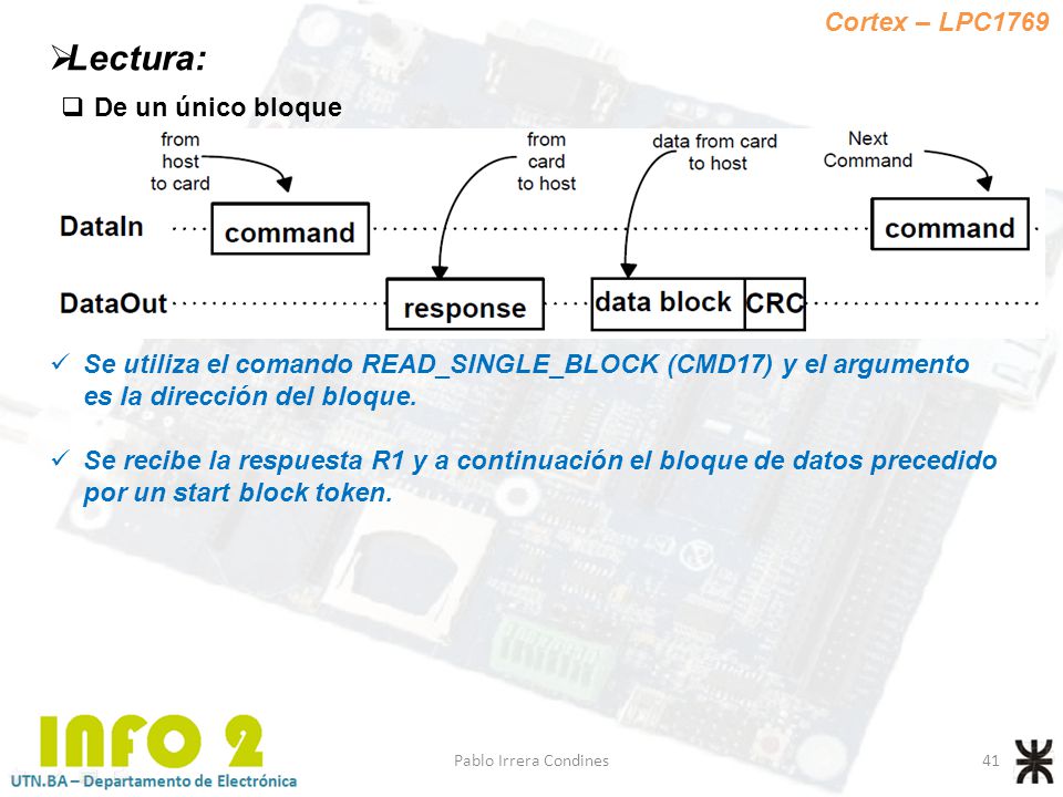 Lectura: Cortex – LPC1769 De un único bloque