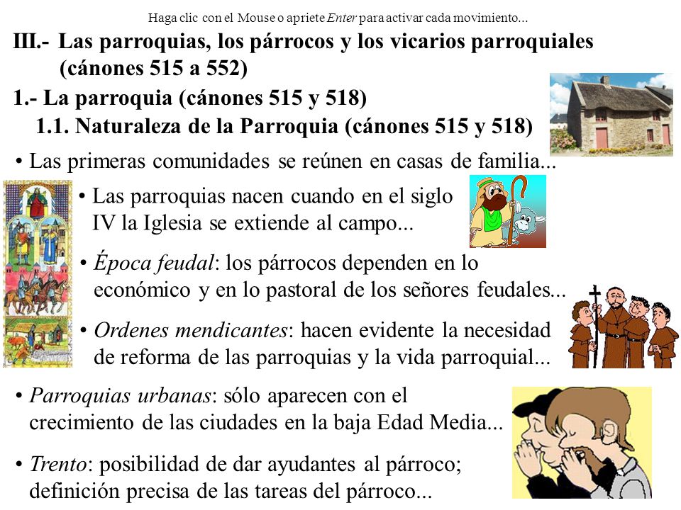 Haga clic con el Mouse o apriete Enter para activar cada movimiento...