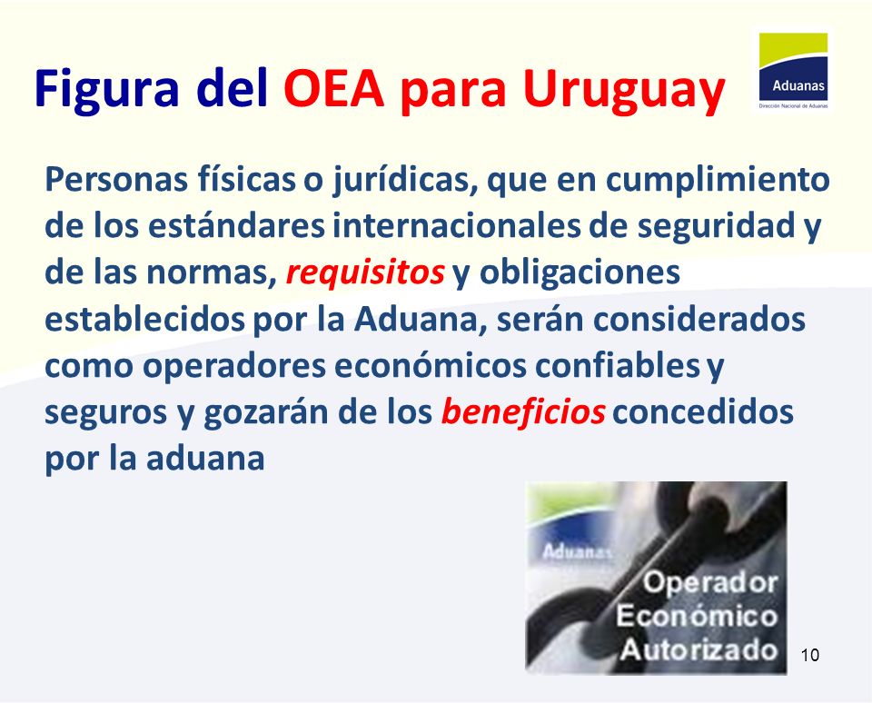 Figura del OEA para Uruguay