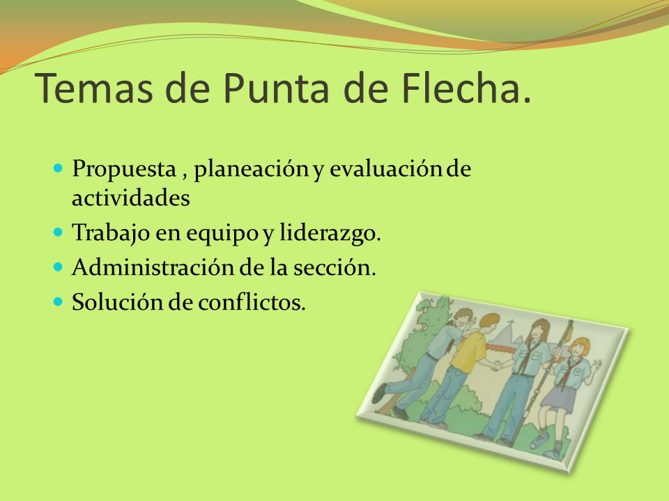 Temas de Punta de Flecha.