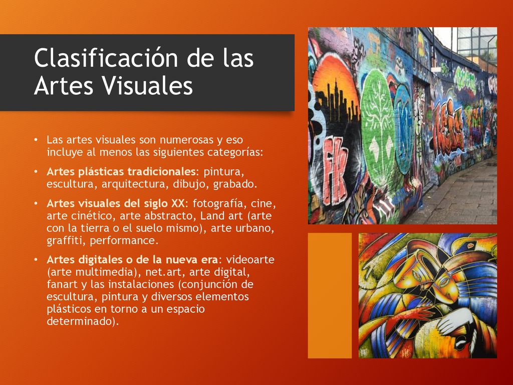 Clasificación de las Artes Visuales - ppt descargar