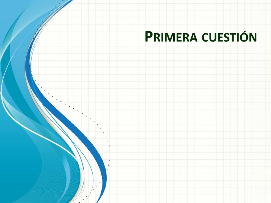 Primera cuestión Esta plantilla se puede usar como archivo de inicio para presentar materiales educativos en un entorno de grupo.