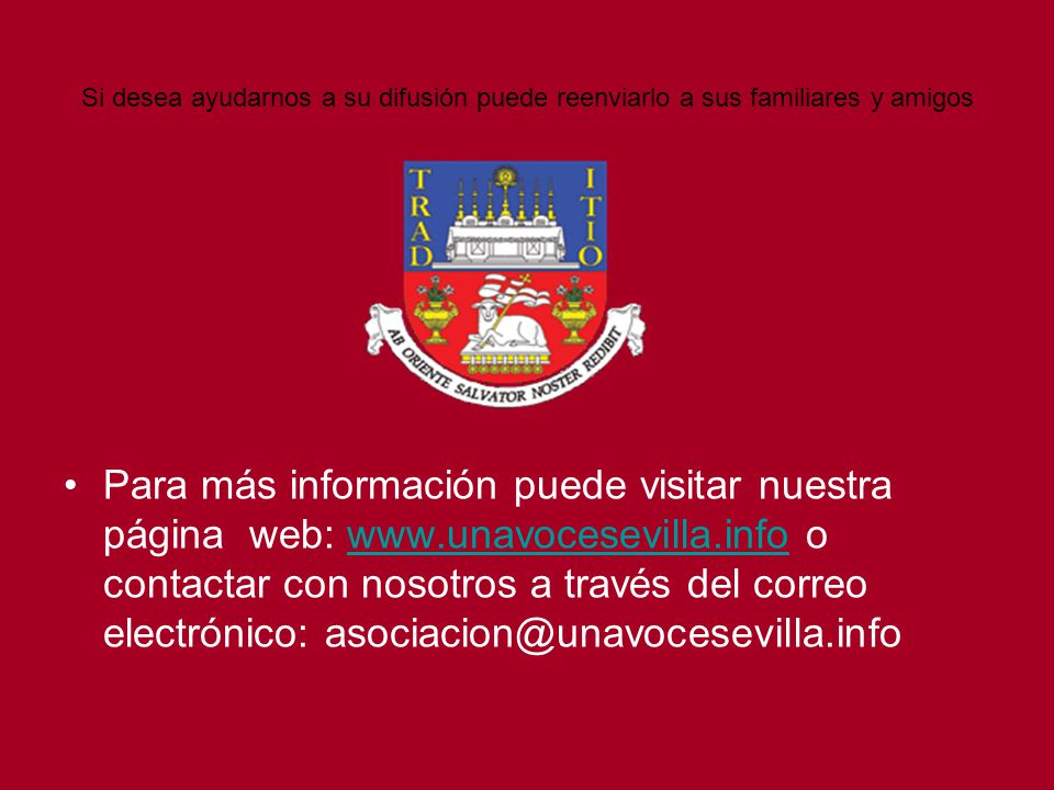 Si desea ayudarnos a su difusión puede reenviarlo a sus familiares y amigos