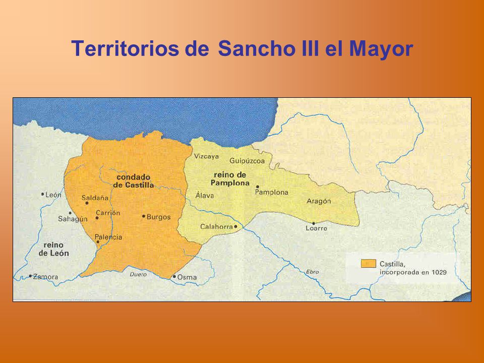 Territorios de Sancho III el Mayor