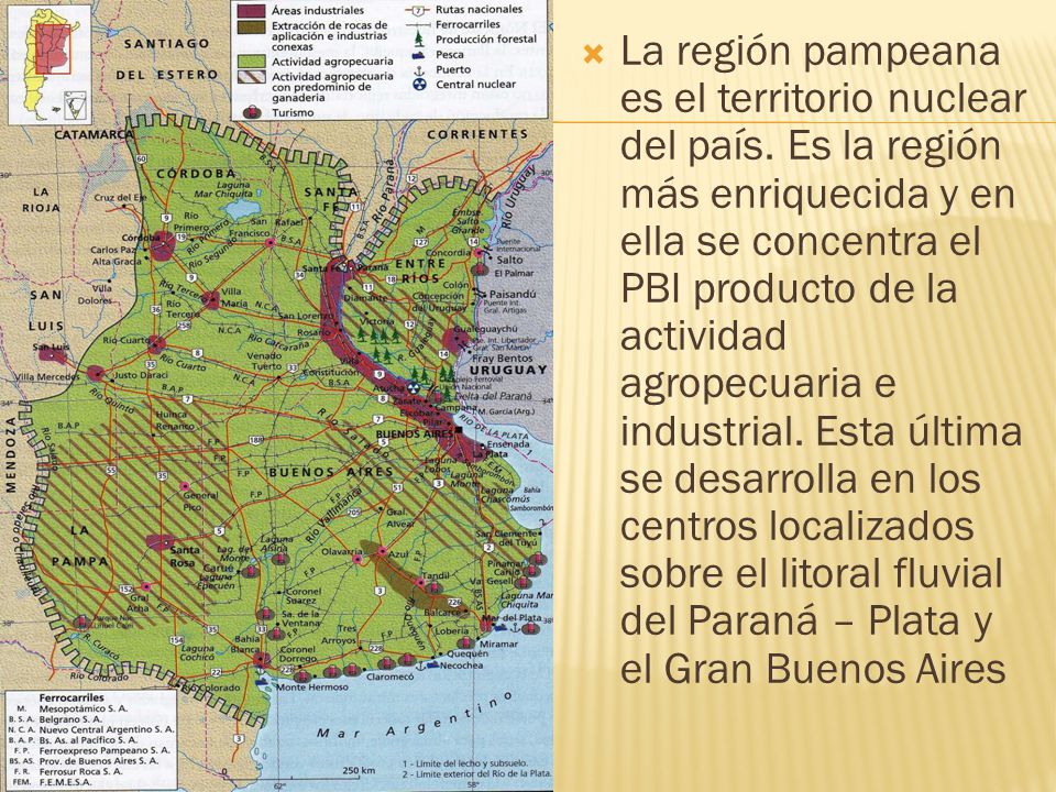 La región pampeana es el territorio nuclear del país