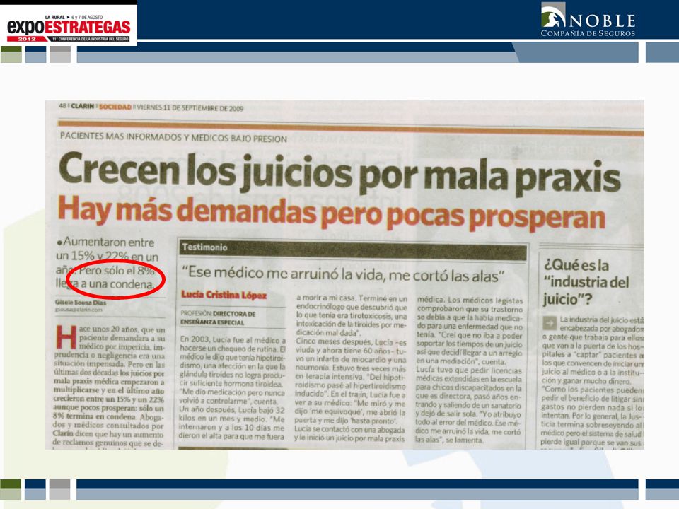 Desde hace un tiempo a esta parte se viene difundiendo el concepto de que muy pocos juicios terminan en condena.