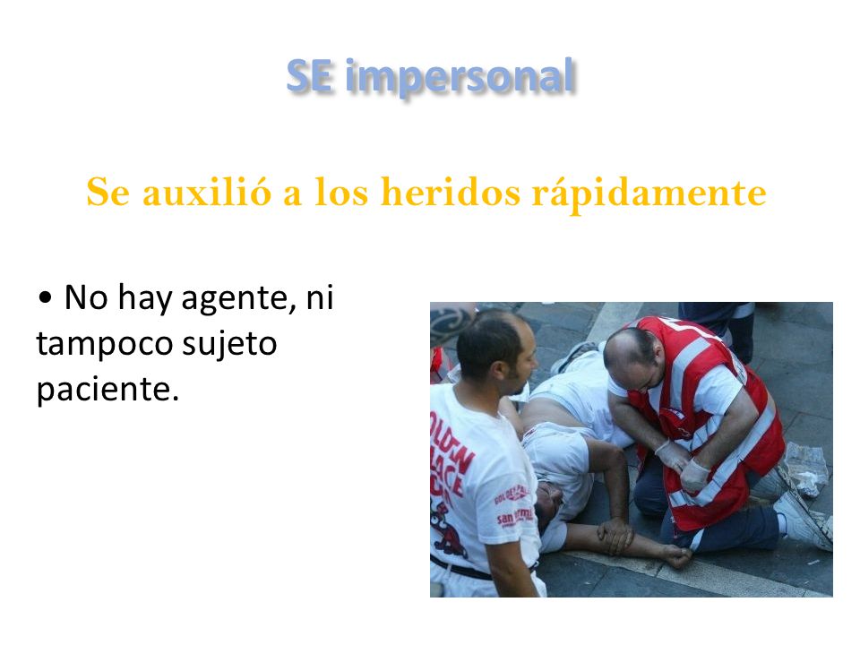 Se auxilió a los heridos rápidamente