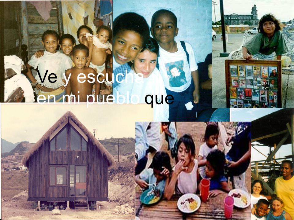 Ve y escucha en mi pueblo que Que soy un DIOS de AMOR
