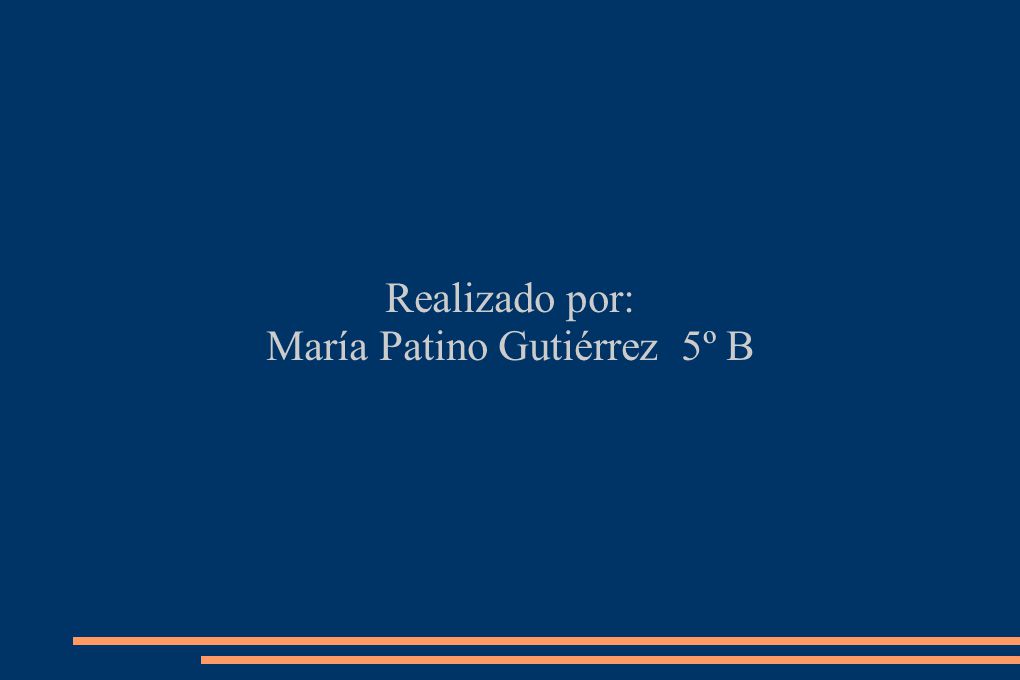 María Patino Gutiérrez 5º B