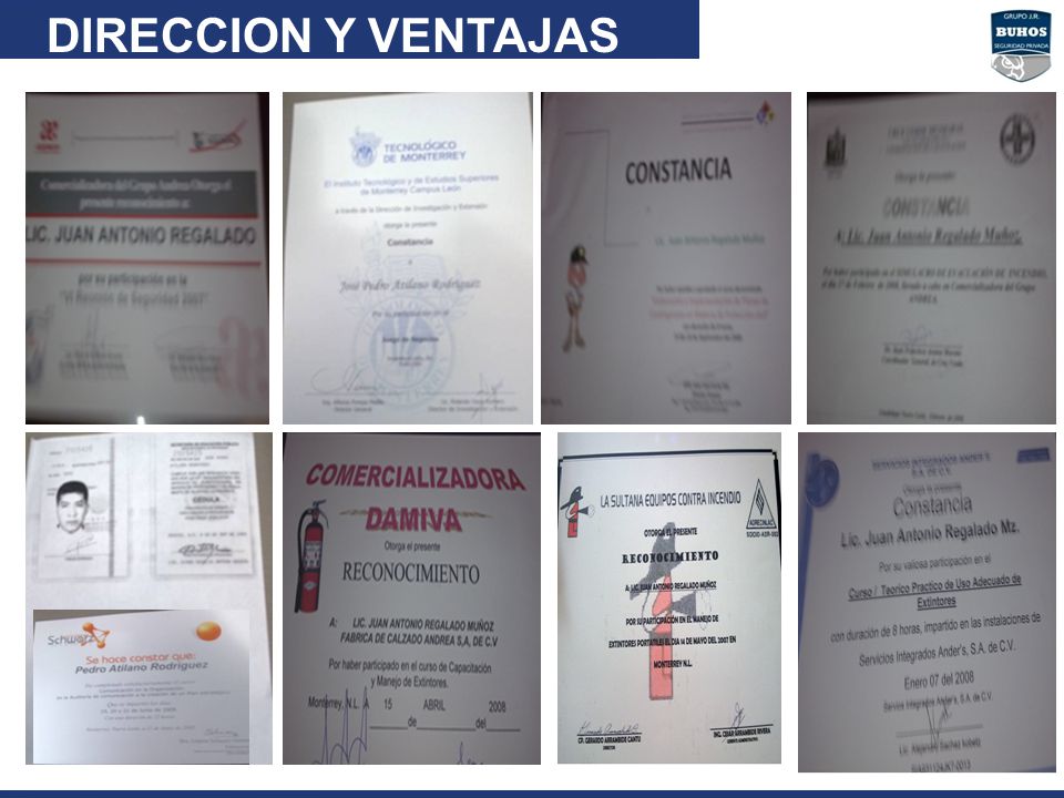 DIRECCION Y VENTAJAS