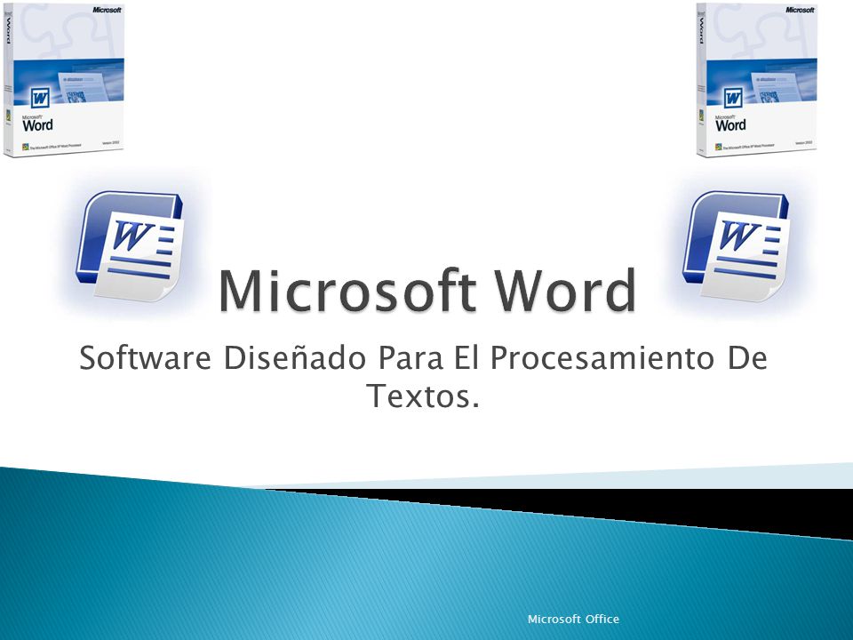 Software Diseñado Para El Procesamiento De Textos.