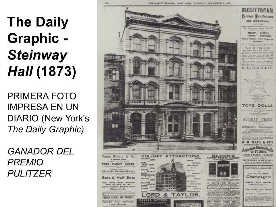 The Daily Graphic - Steinway Hall (1873)