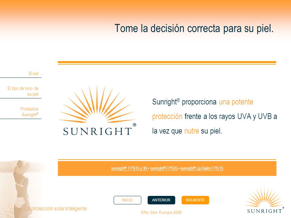 Tome la decisión correcta para su piel.