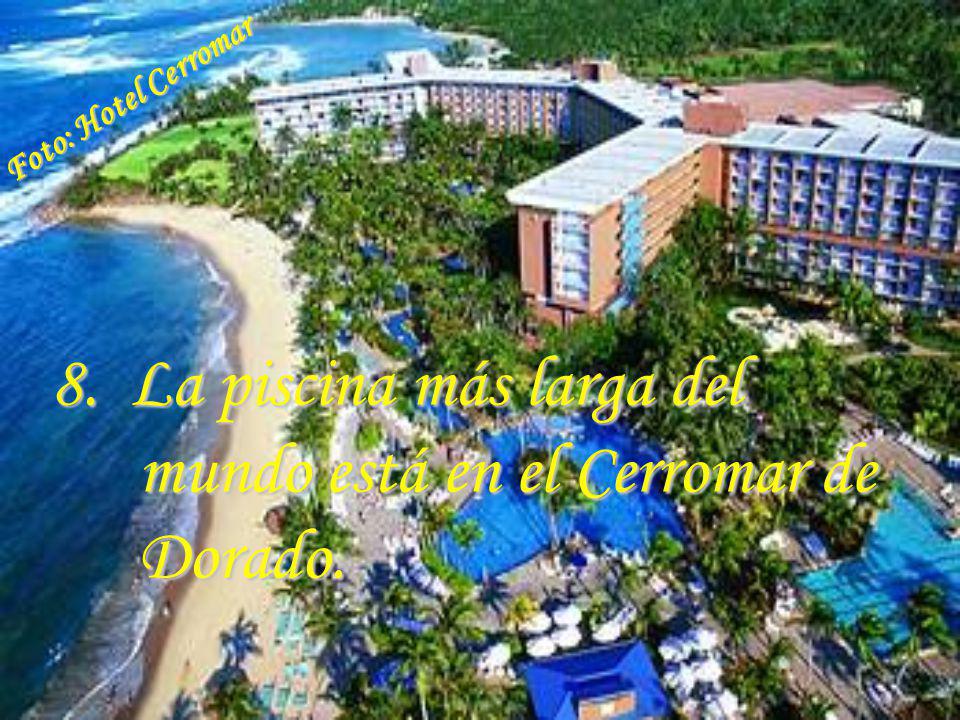 8. La piscina más larga del mundo está en el Cerromar de Dorado.