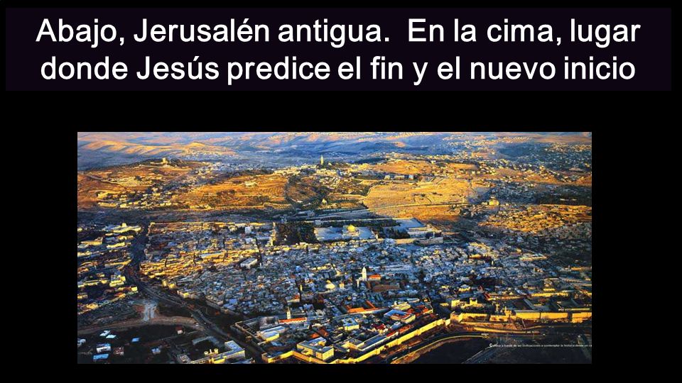 Abajo, Jerusalén antigua