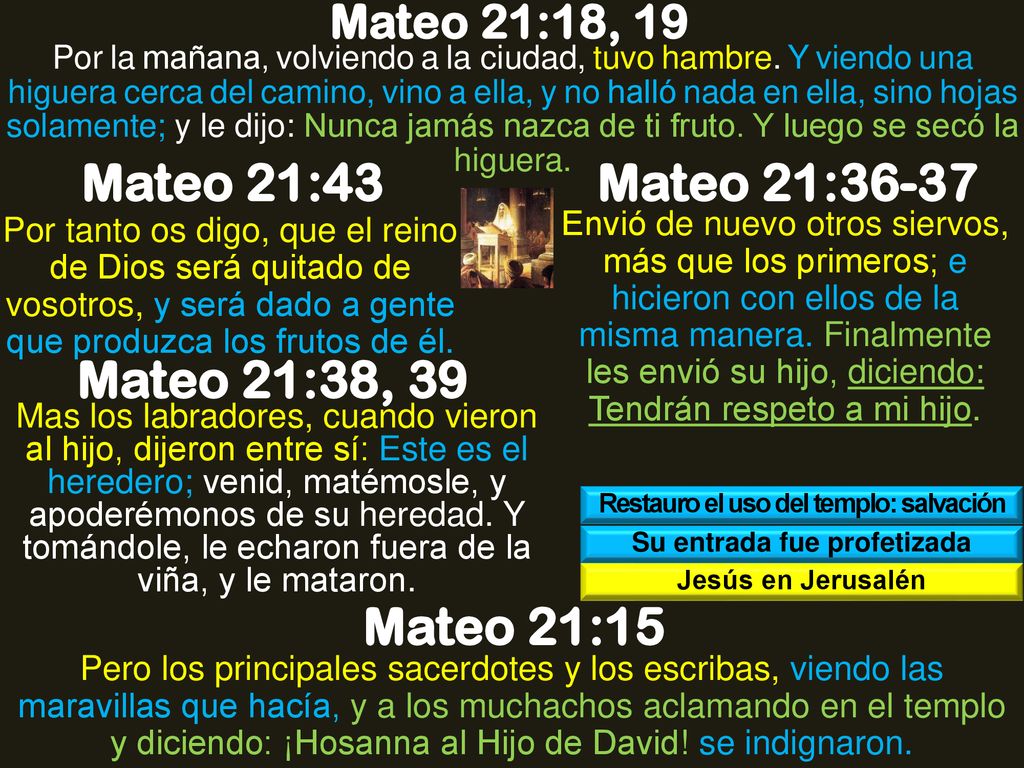 Restauro el uso del templo: salvación Su entrada fue profetizada